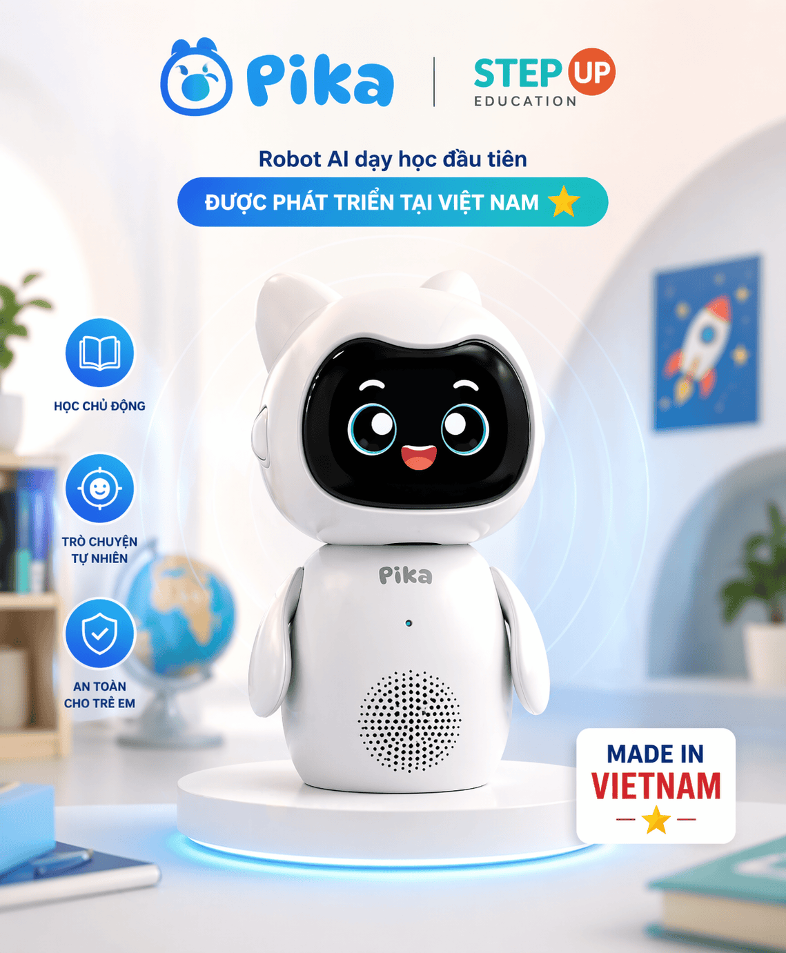 Robot Pika của nước nào sản xuất?